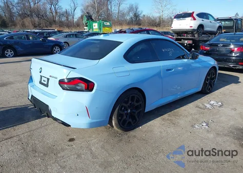 2025 BMW M240 I xDrive z USA, uszkodzony, nr VIN 3MW53CM04S8F21205